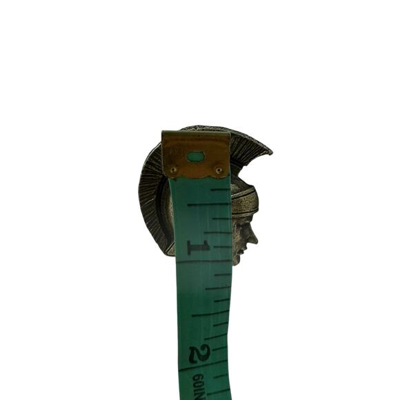 Trojan Spartan Lapel Pin Mascot School University Gold-tone - Picture 4 of 4